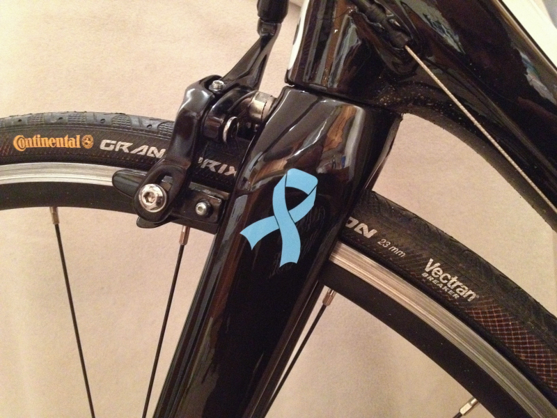 Cancer Awareness Ribbon For Your Bicycle