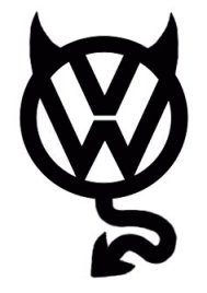 VW Bubblehead Devil Sticker