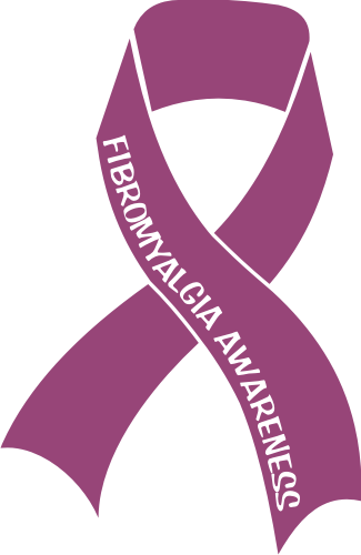 (image for) Fibromyalgia Awareness Ribbon For Your Car Window