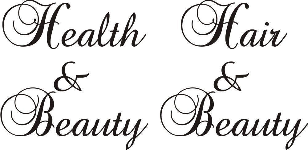 (image for) HEALTH & BEAUTY TEXT