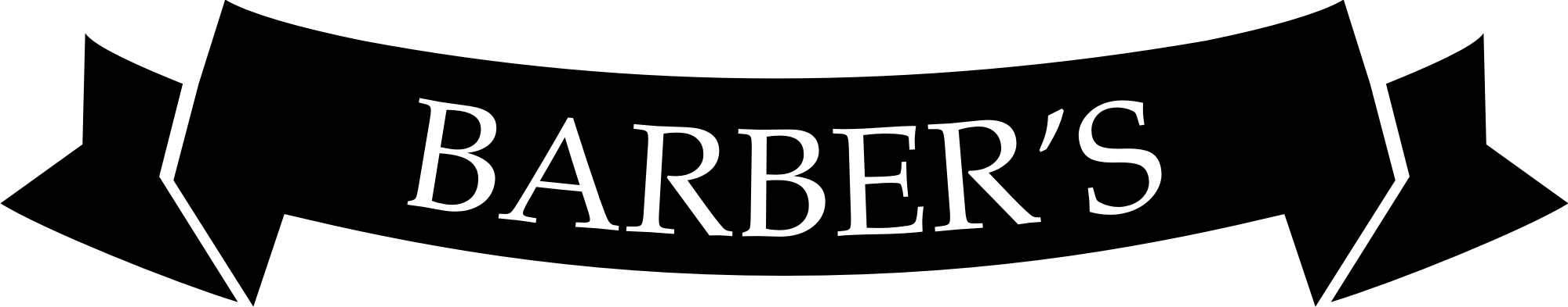 (image for) Barbers Banner choice of colours