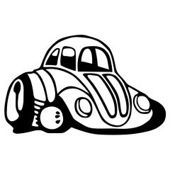 (image for) Beetle Cartoon Sticker