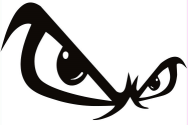 (image for) Evil Eyes Sticker